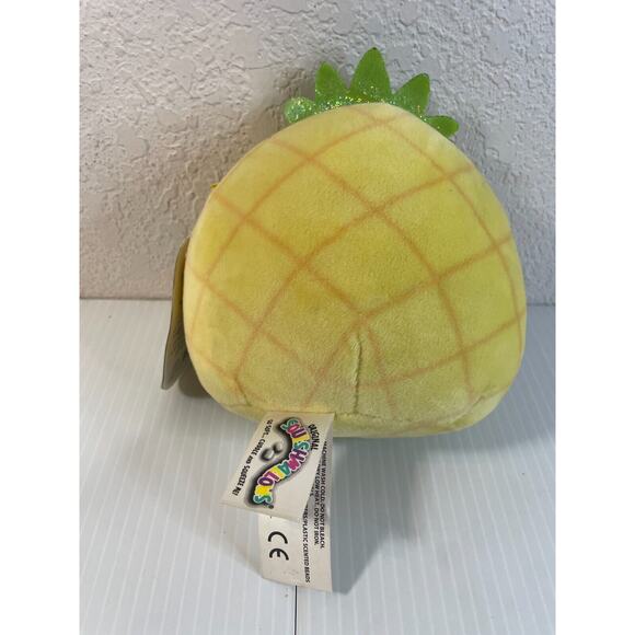 Squishmallows Lulu the Pineapple 5" inch Scented Plush Toy Kellytoy NWT - Picture 4 of 13